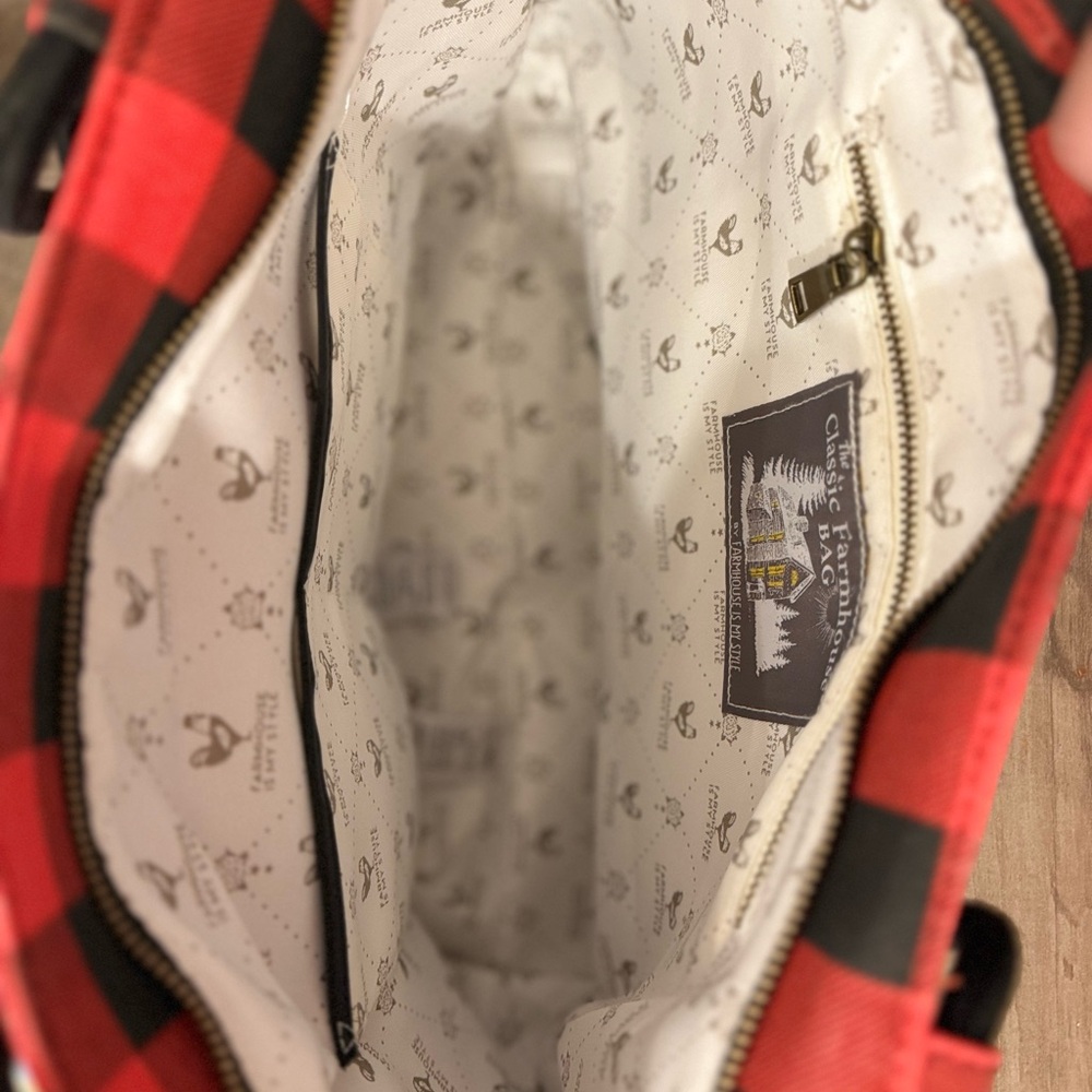 Buffalo Plaid Tote Bag View 3